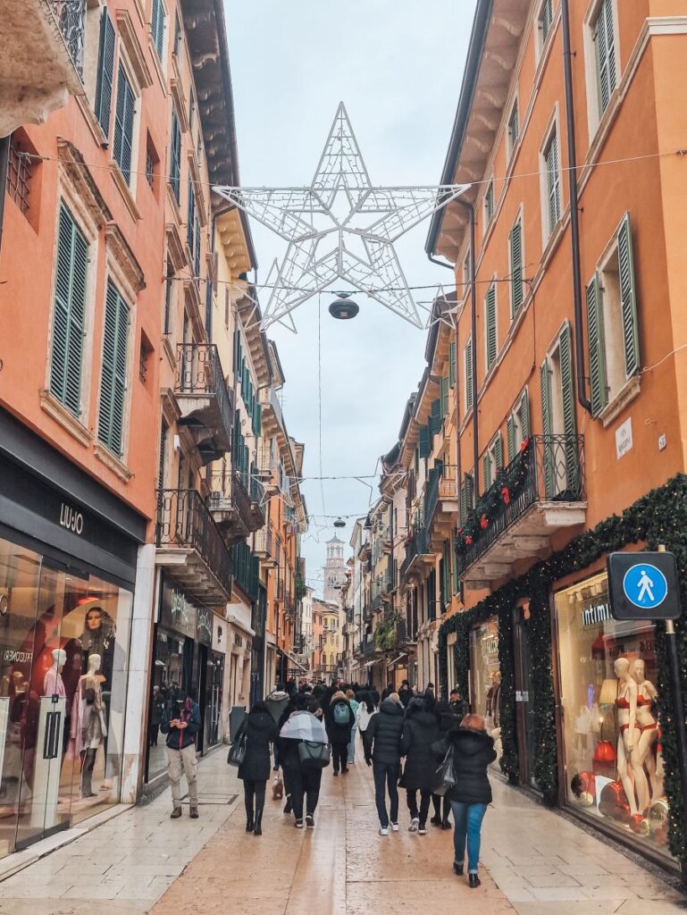 Verona Historic City Centre Streets