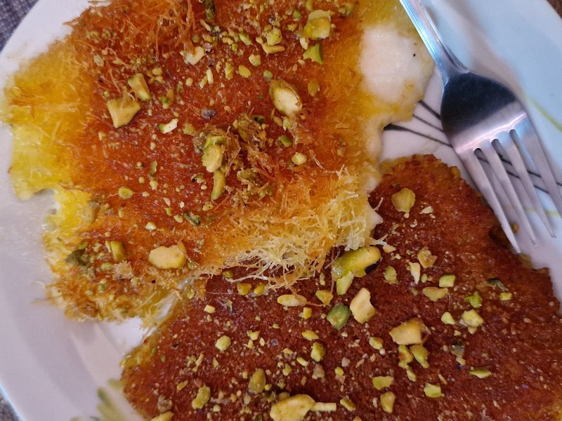 Kunafeh Dessert, Amman