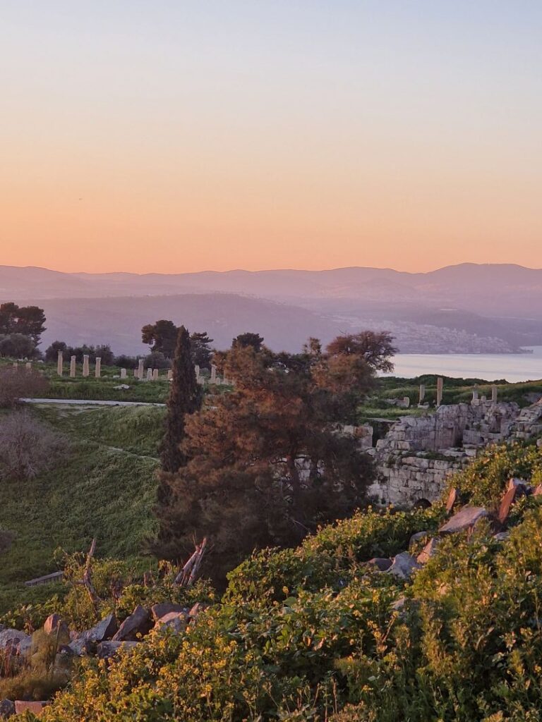 Umm Qais at Sunset, Jordan