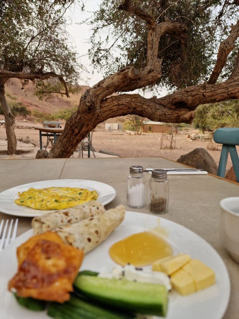 Feynan Eco Lodge Breakfast