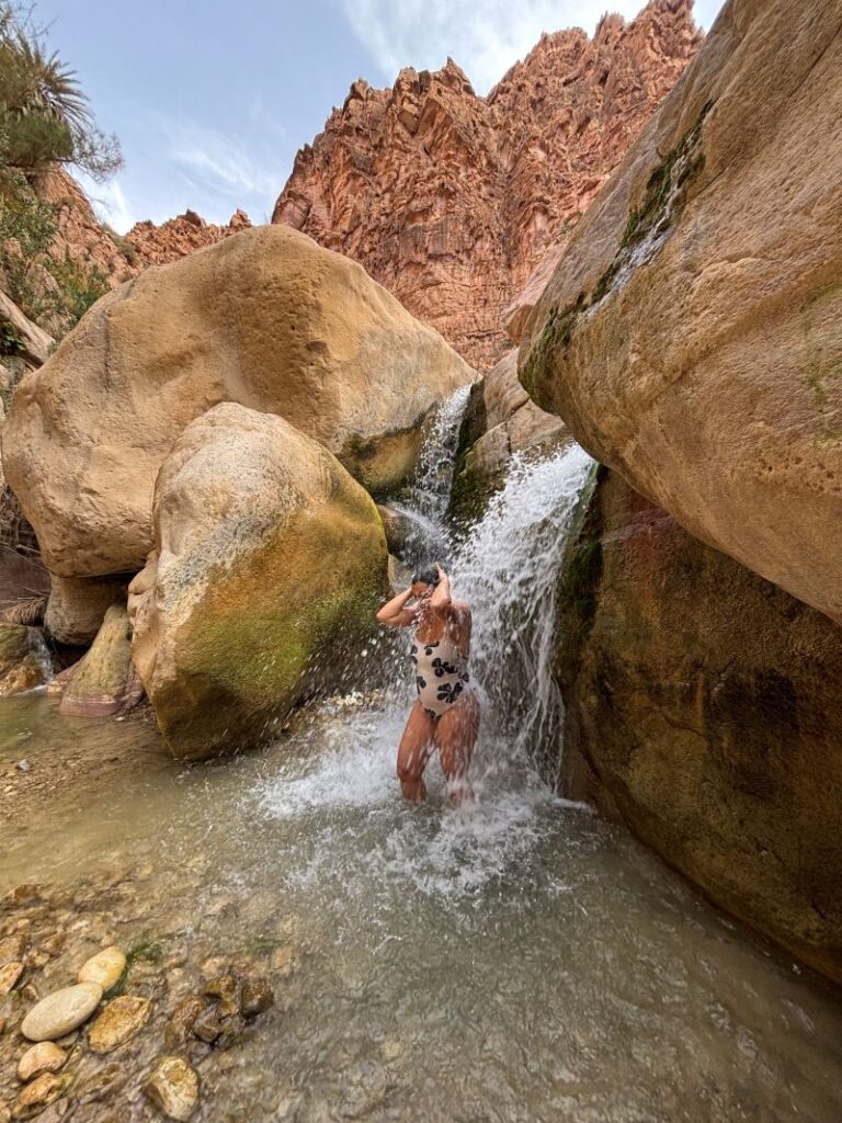 Wadi Ghwayer Waterfall, Jordan