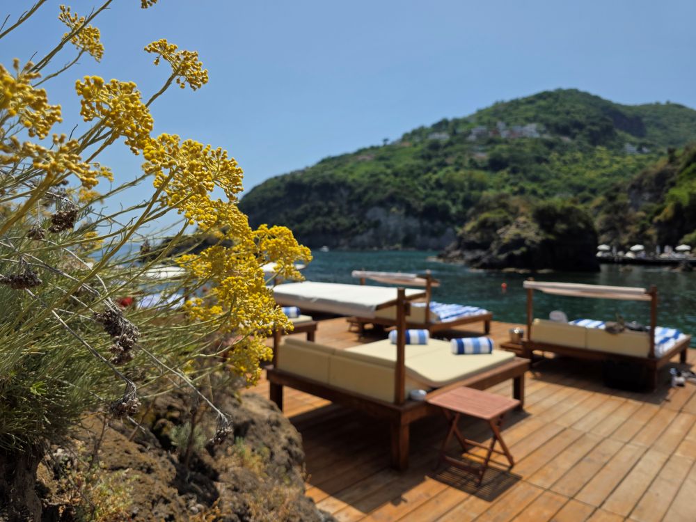 Giardino Eden beach club, Ischia, Italy
