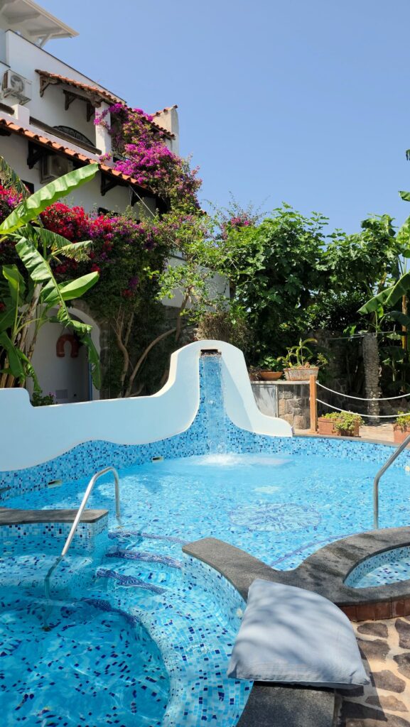 Giardino Eden beach club, Ischia, Italy