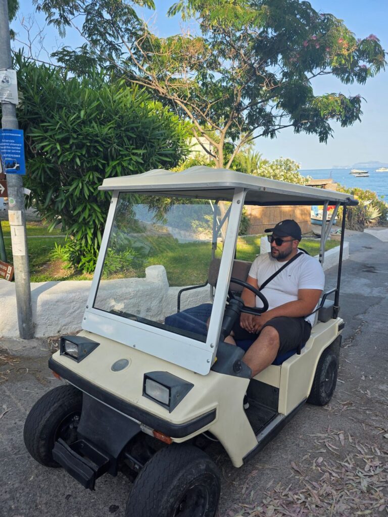 Gulf Cart, Fumarole Beach, Ischia