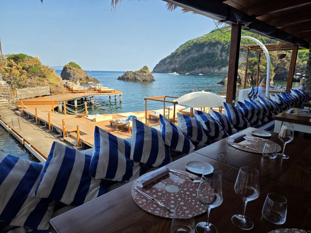 Sea Restaurant, Eden Beach Club, Ischia
