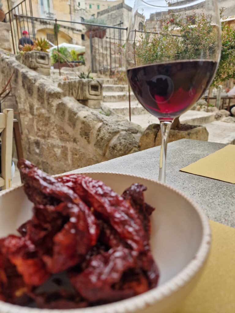 Fried Sweet Peppers, Matera, Italy