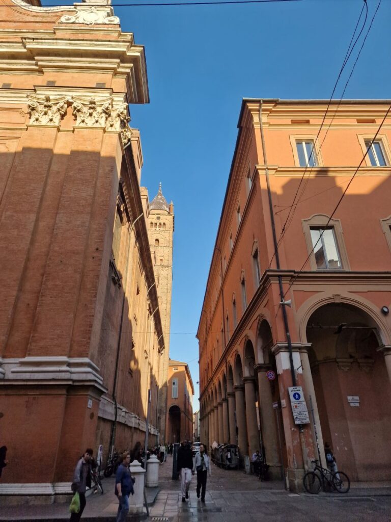Porticoes in Bologna, Italy