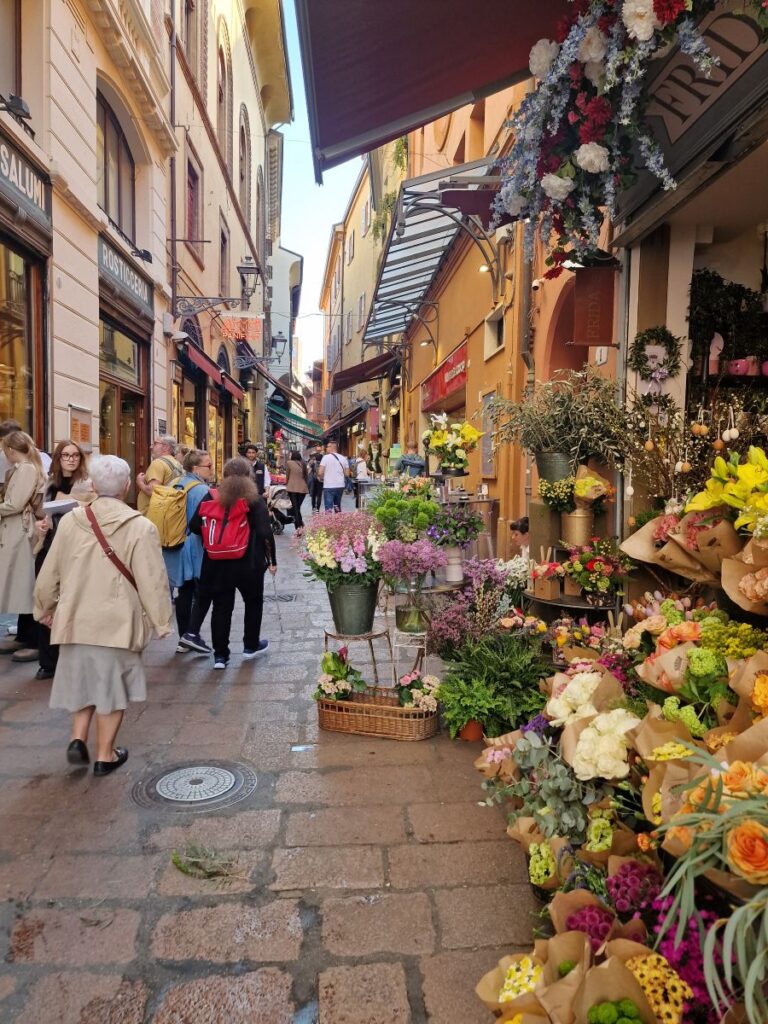Shopping in Bologna, Italy